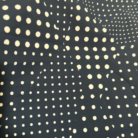 SPANX WOMENS SUNSHINE 4” SHORTS LIGHTWEIGHT POLKA DOT NAVY SZ XS NEW - Picture 10 of 11